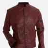 Vin Diesel Fast And Furious Dominic Toretto Red Leather Jacket