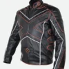 X-Men 2 United Wolverine Motorcycle Jacket Side Pose