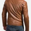 X-Men Days of Future Past Leather Jacket Back