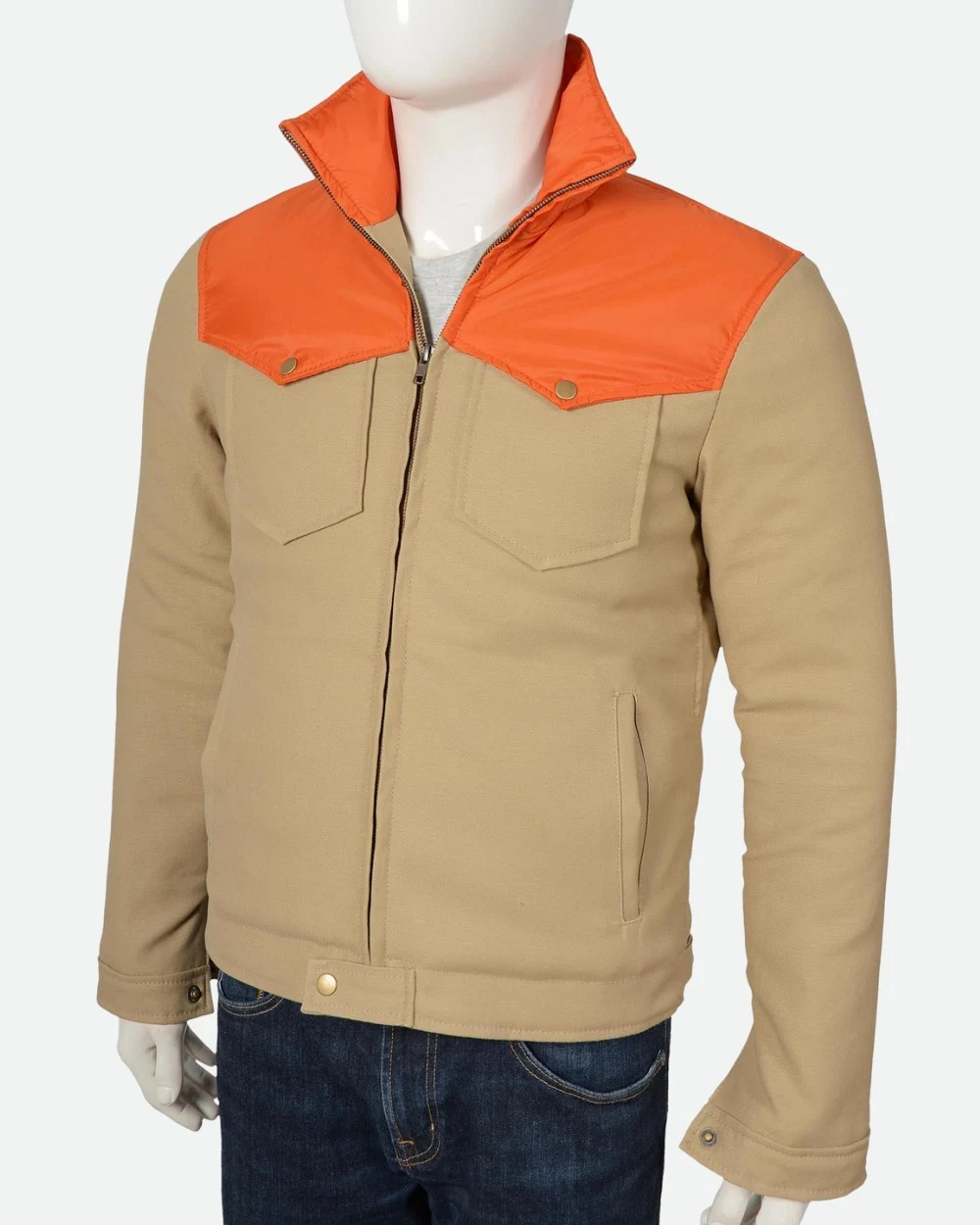 Yellowstone John Dutton Cotton Jacket side pose