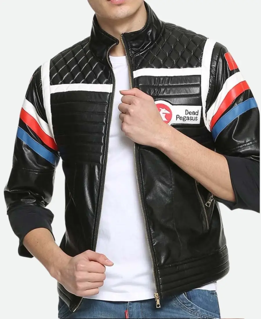 My Chemical Romance Party Poison Black Leather Jacket