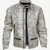 Jason Momoa Fast X Dante Reyes Snake Print Leather Jacket