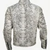 Jason Momoa Fast X Dante Reyes Snake Print Leather Jacket Back