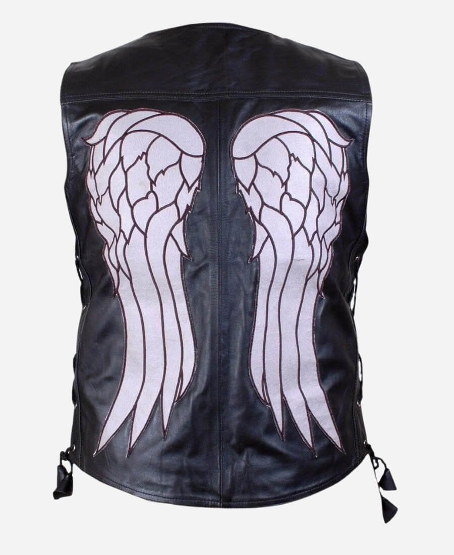 Norman Reedus The Walking Dead Daryl Dixon Leather Vest