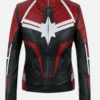 Brie Larson Captain Marvel Leather Jacket