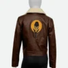 Ahsoka Hera Syndulla Brown Leather Jacket Back