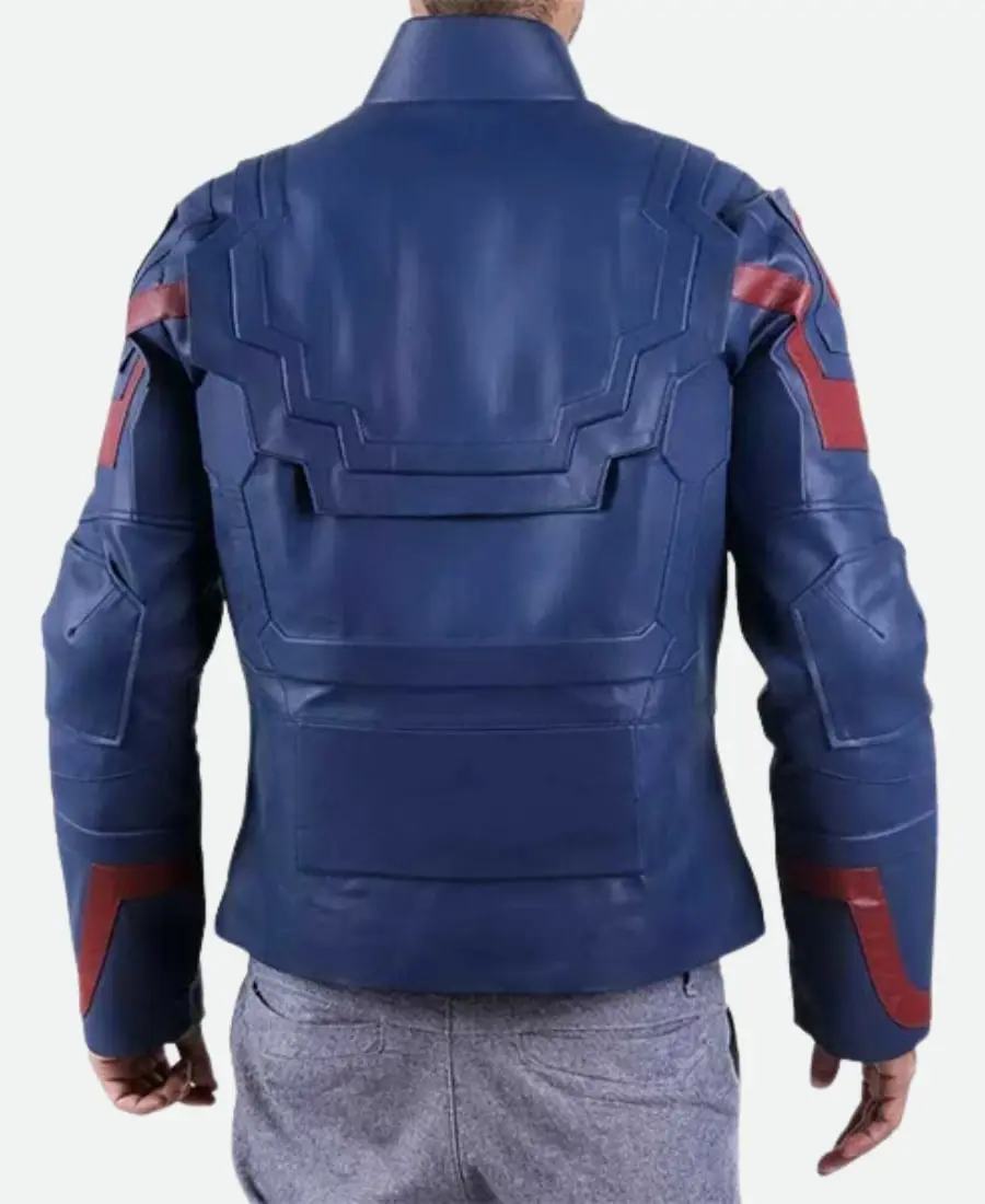 Chris Evans Captain America Jacket Back