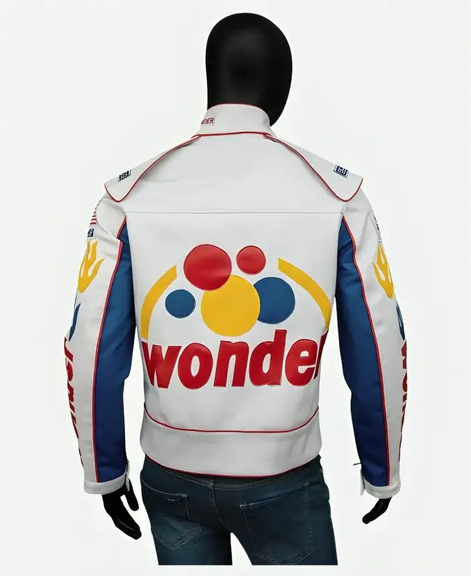 Talladega Nights The Ballad of Ricky Bobby Wonder Bread Racing Jacket Back