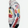 Talladega Nights The Ballad of Ricky Bobby Wonder Bread Racing Jacket Side Pose