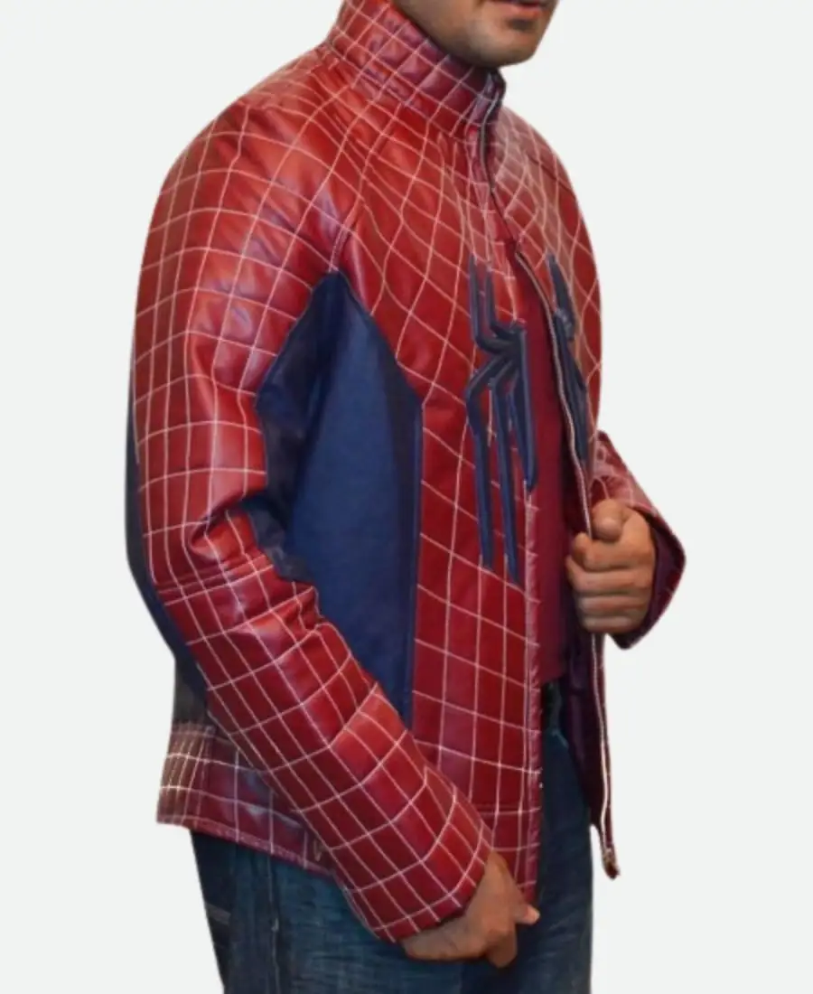 The Amazing Spider Man Peter Parker Leather Jacket