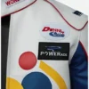 Will Ferrell Talladega Nights The Ballad of Ricky Bobby Racing Jacket Close Up Image