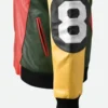 David Puddy Seinfeld 8 Ball Jacket Slvees Closer Look