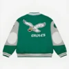 Princess Diana Philadelphia Eagles Letterman Varsity Jacket