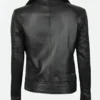Fast and Furious 6 Gisele Leather Jacket Back