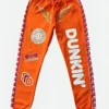 Ben Affleck Superbowl LVIII (58) Dunkin Donuts Orange Tracksuit's Trouser Front