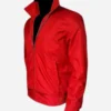 James Dean Rebel Without a Cause Jim Stark Red Harrington Jacket Side Pose