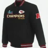 Kansas City Chiefs Super Bowl LVII Champions Black Bomber Jacket