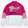 Barbie Checkered Racer Jacket Back