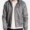 Joe Keery Stranger Things Steve Harrington Grey Bomber Jacket