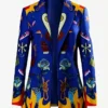 Margot Robbie Birds of Prey Harley Quinn Blue Blazer