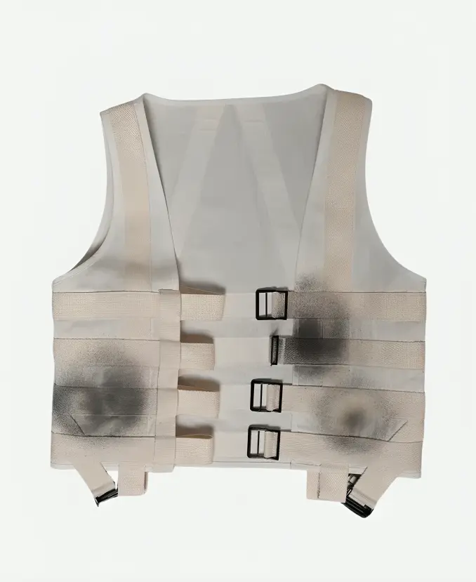 Ryan Gosling The Fall Guy Colt Seavers White Leather Vest