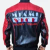 Ryan Gosling The Fall Guy Colt Seavers Miami Vice Stunt Team Black Leather Jacket Back