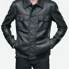 Will Smith Bad Boys for Life Lt. Mike Lowrey Black Leather Jacket