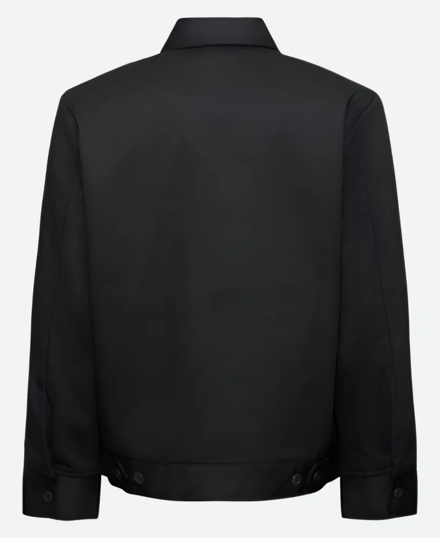 Justin H. Min The Umbrella Academy Season 04 Ben Hargreeves Black Jacket Back