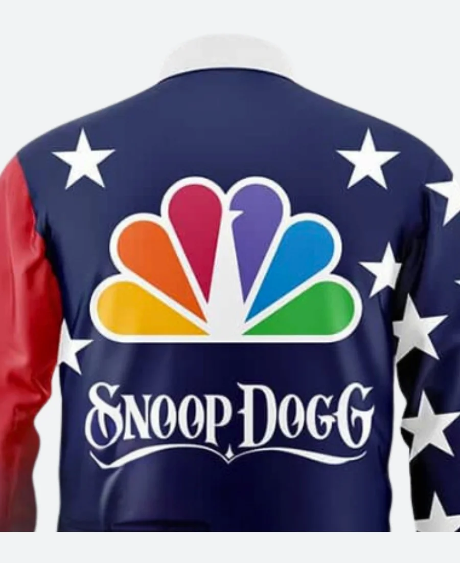 Snoop Dogg Paris 2024 United States Olympic Trials Team USA NBC Jacket Back