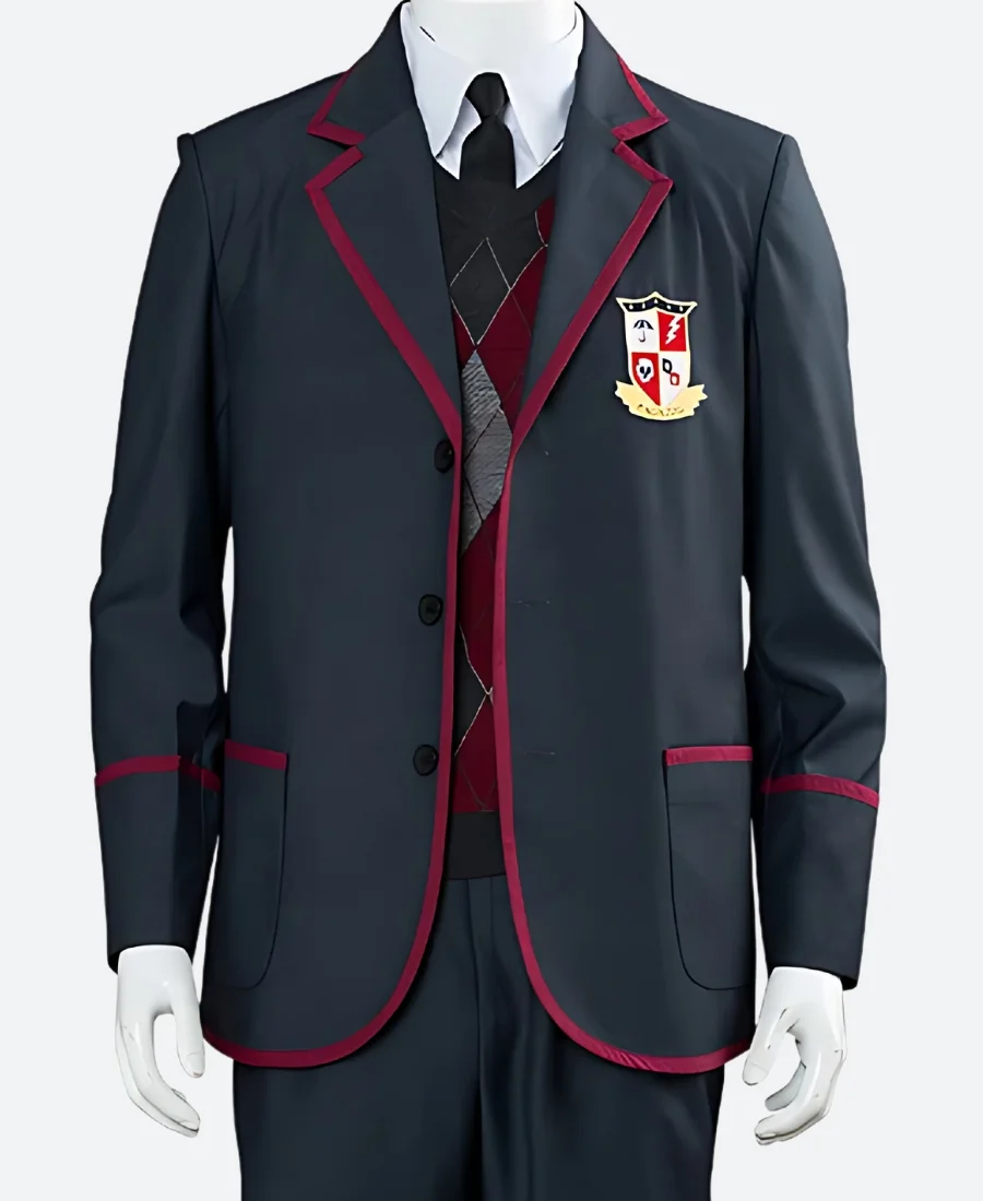 The Umbrella Academy Uniform Grey Blazer Coat