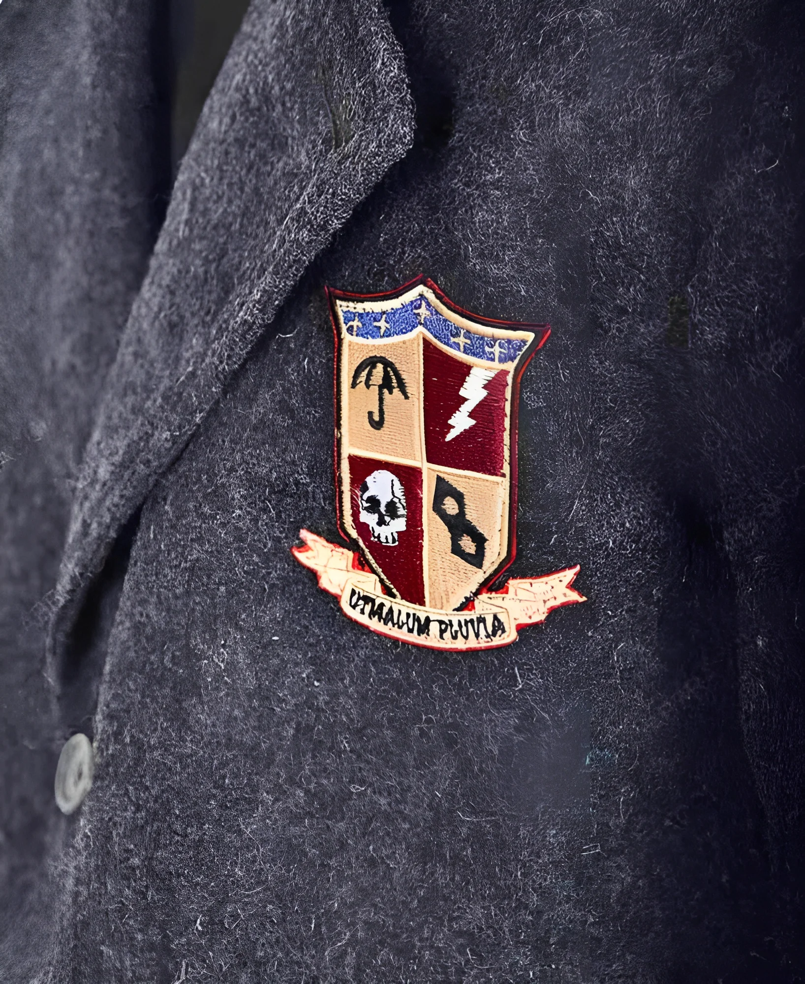 The Umbrella Academy Uniform Grey Coat Detailing