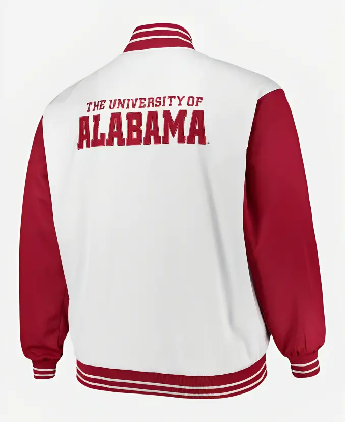 Alabama Crimson Tide jacket - Back Image