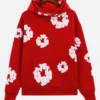 Red Denim Tears Hoodie