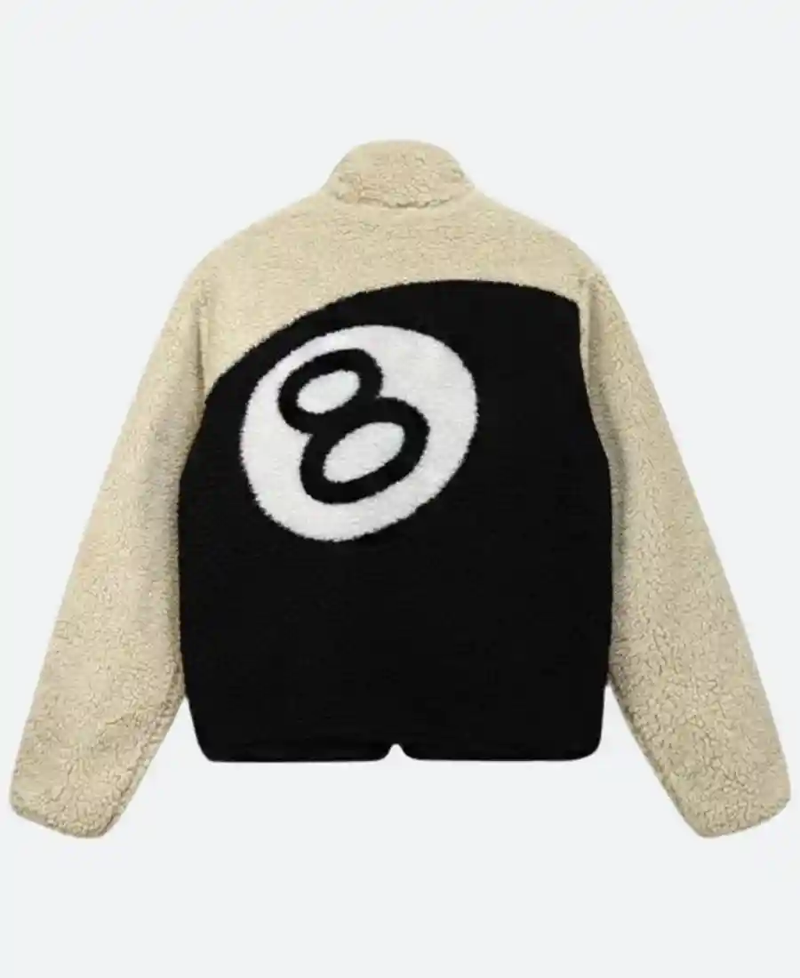 Stussy 8 Ball Sherpa Jacket