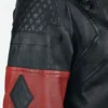 Suicide Squad 2 Harley Quinn Leather Jacket Left Arm