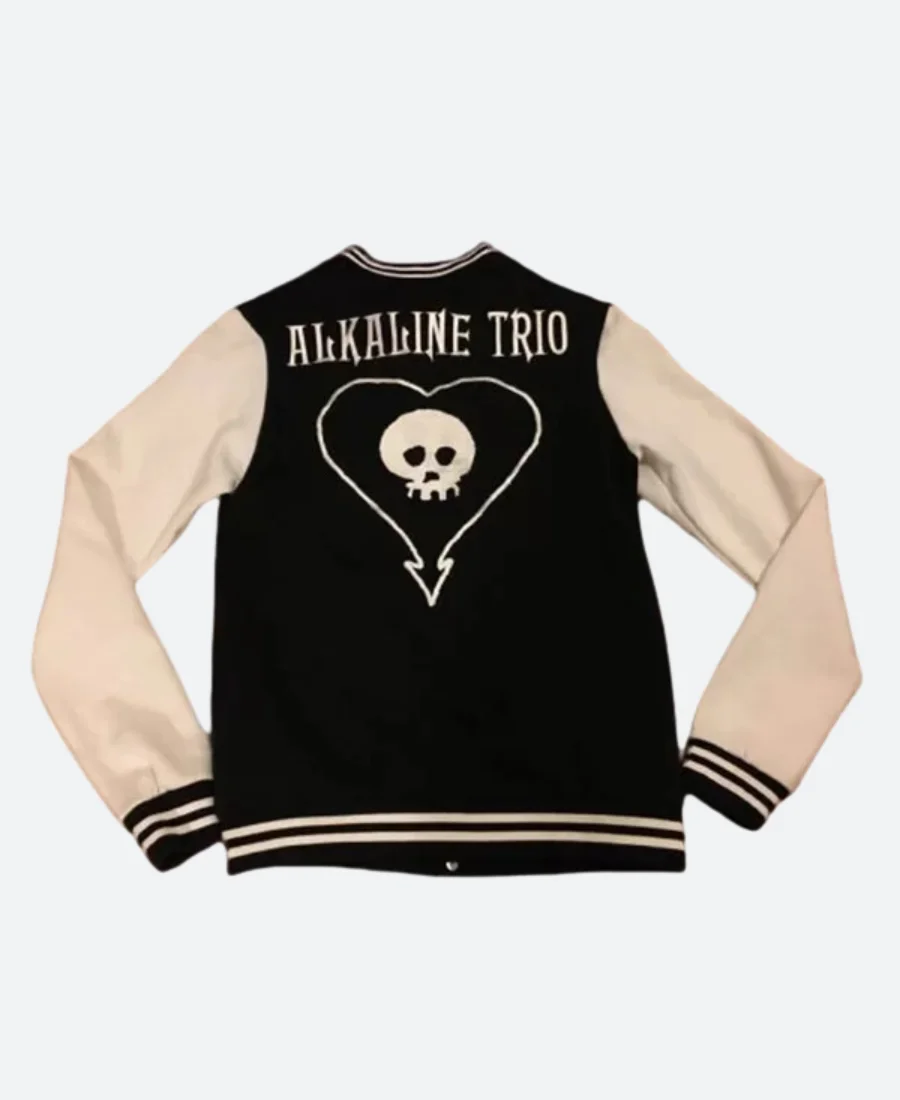 Alkaline Trio Skull Varsity Jacket 1