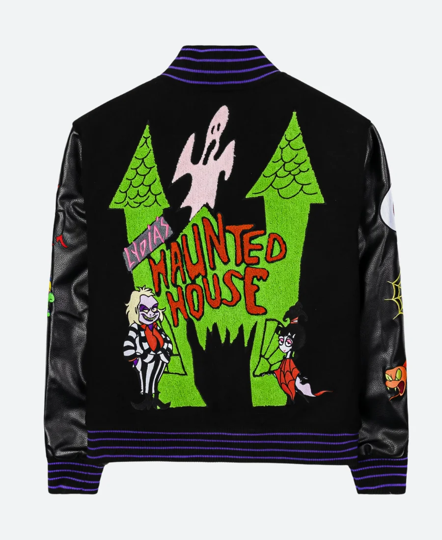 Beetlejuice Haunted House jacket back Image