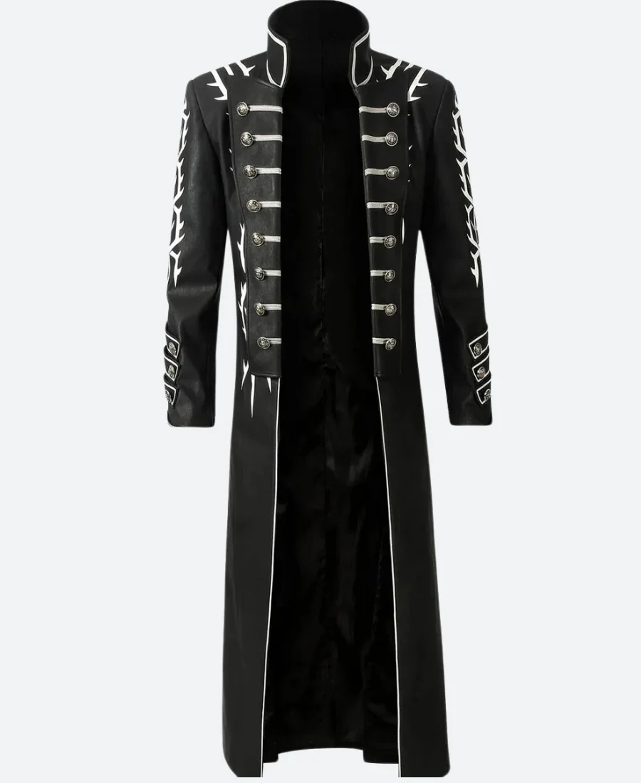 Devil May Cry 5 Vergil Leather Coat