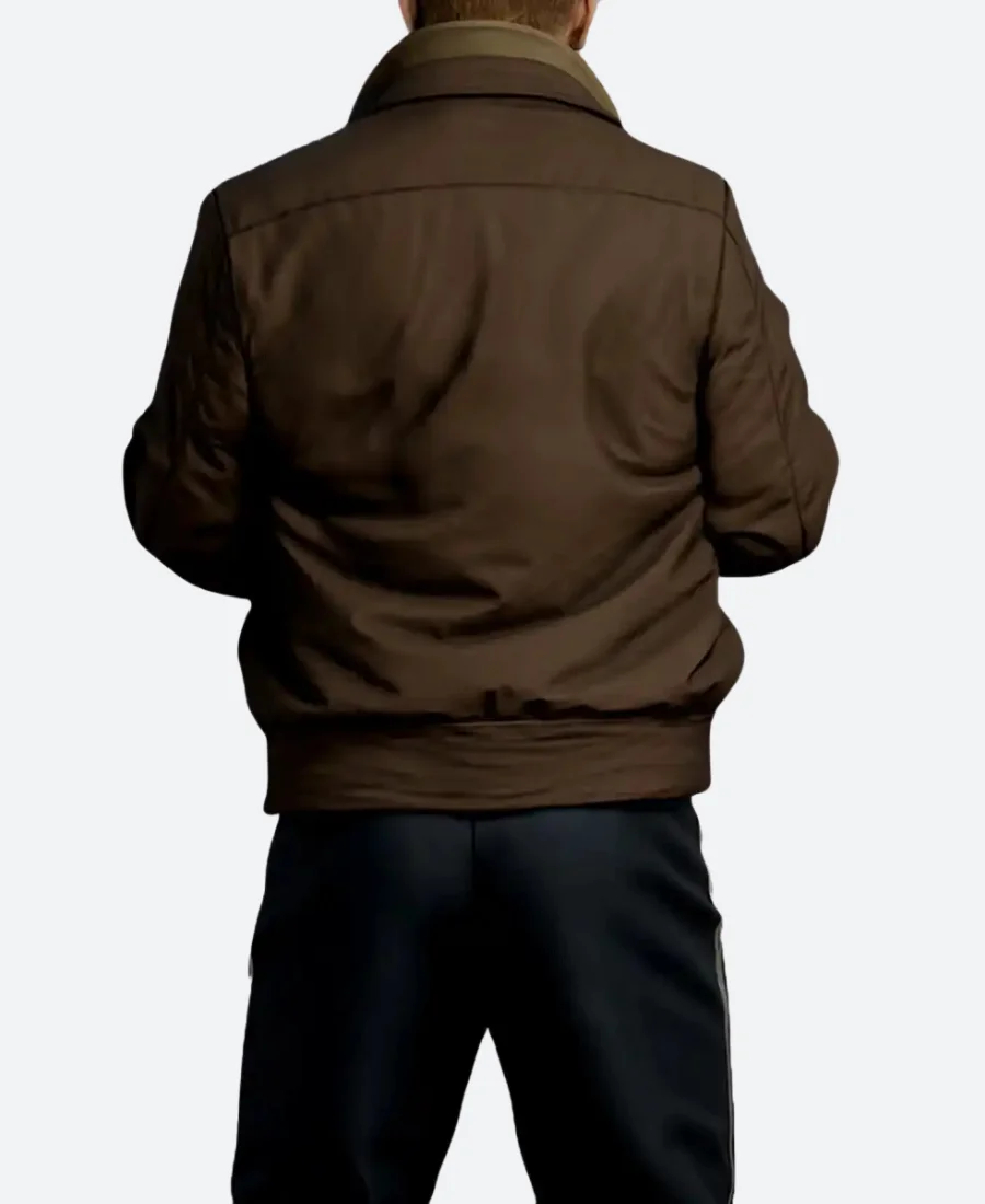 GTA IV Niko Bellic Brown Bomber Jacket 3