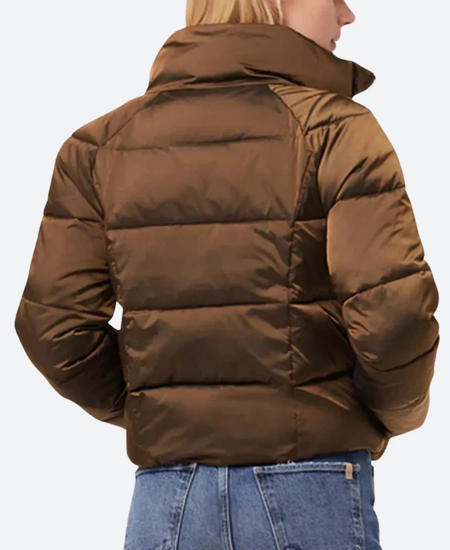 Only Murders in the Building Ashley Park Puffer Jacket Back Image