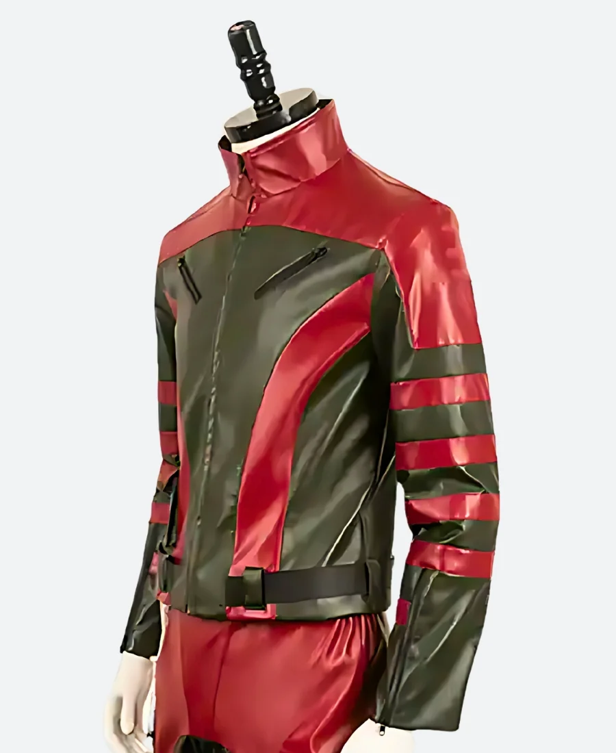 Red One Callum Drift Leather Jacket