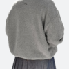 Shrinking S02 Liz Grey Oversized Sweatshirt Back Image