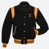 Yellowstone Dutton Ranch Varsity Jacket Front Image