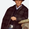 Yellowstone John Dutton Plaid Coat 4