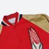 1950 Rochester Wings Varsity Jacket Zoom Collar Image