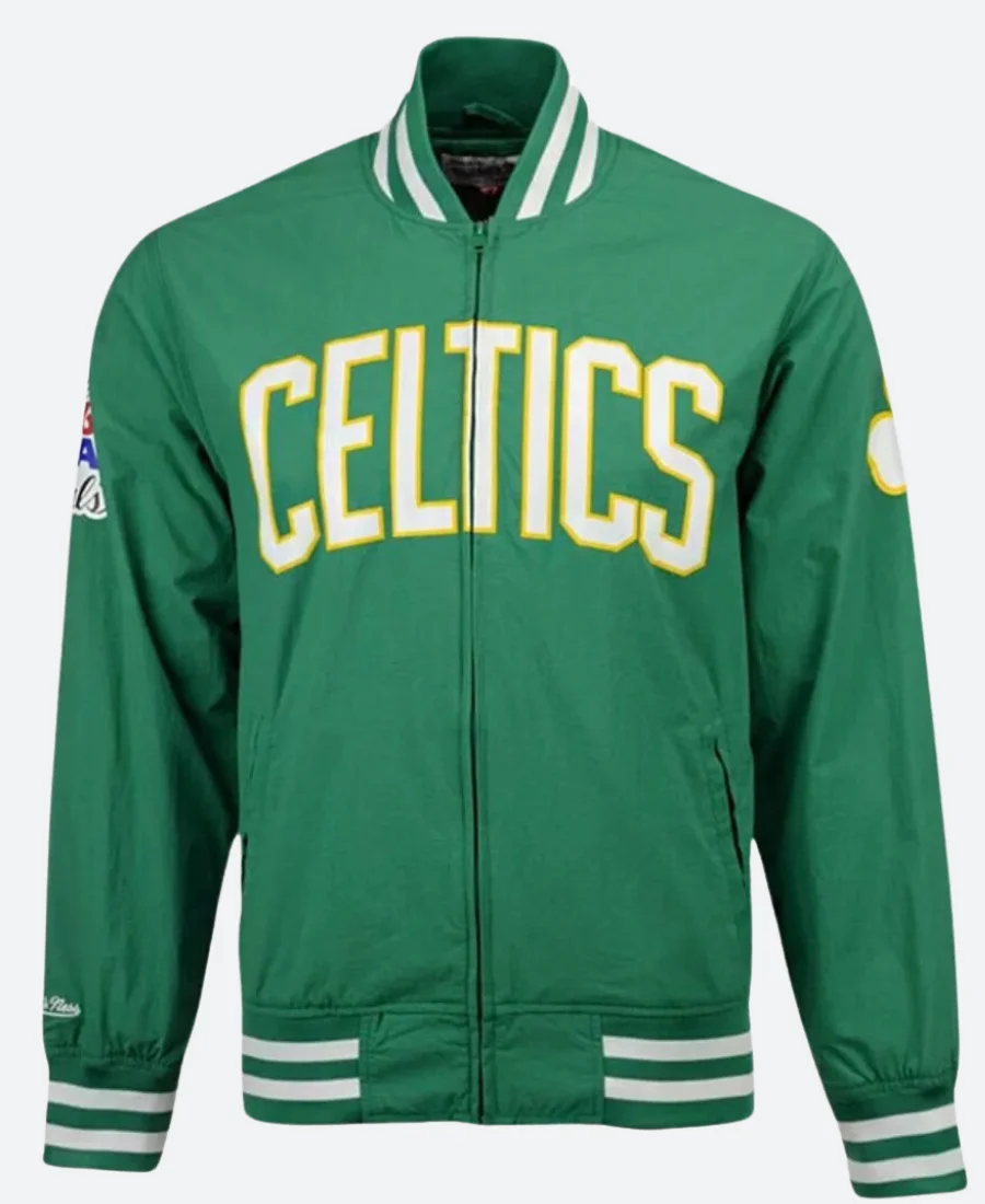 1986 NBA Champions Boston Celtics Jacket Front Image