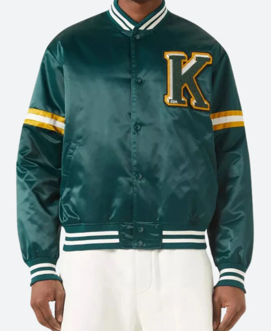 All American Homecoming Damon Bomber Jacket Front Image