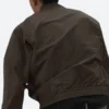 All American Homecoming Damon Sins Brown Jacket Back Image