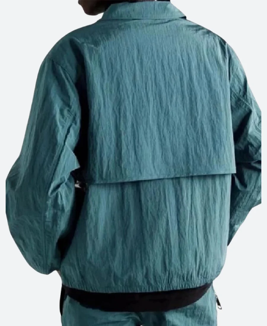 All American Homecoming Damon Sins Green Jacket Back Image