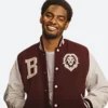 All American Homecoming JR Varsity Jacket Front Image